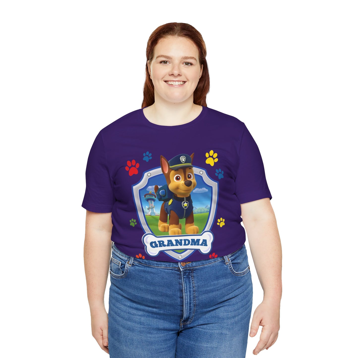Grandma of the Birthday Boy Jersey Short Sleeve Tee
