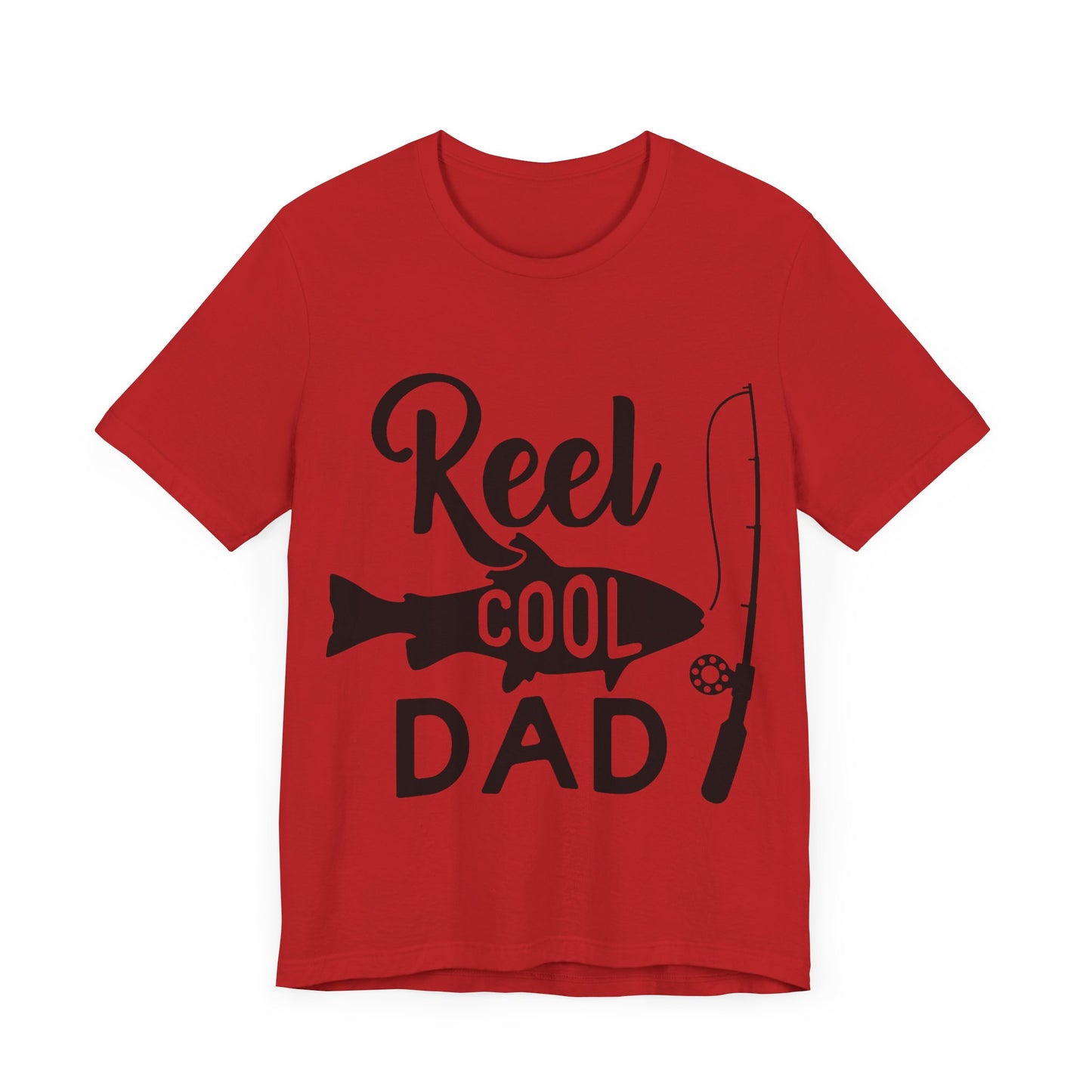 Reel Cool Dad Jersey Short Sleeve Tee