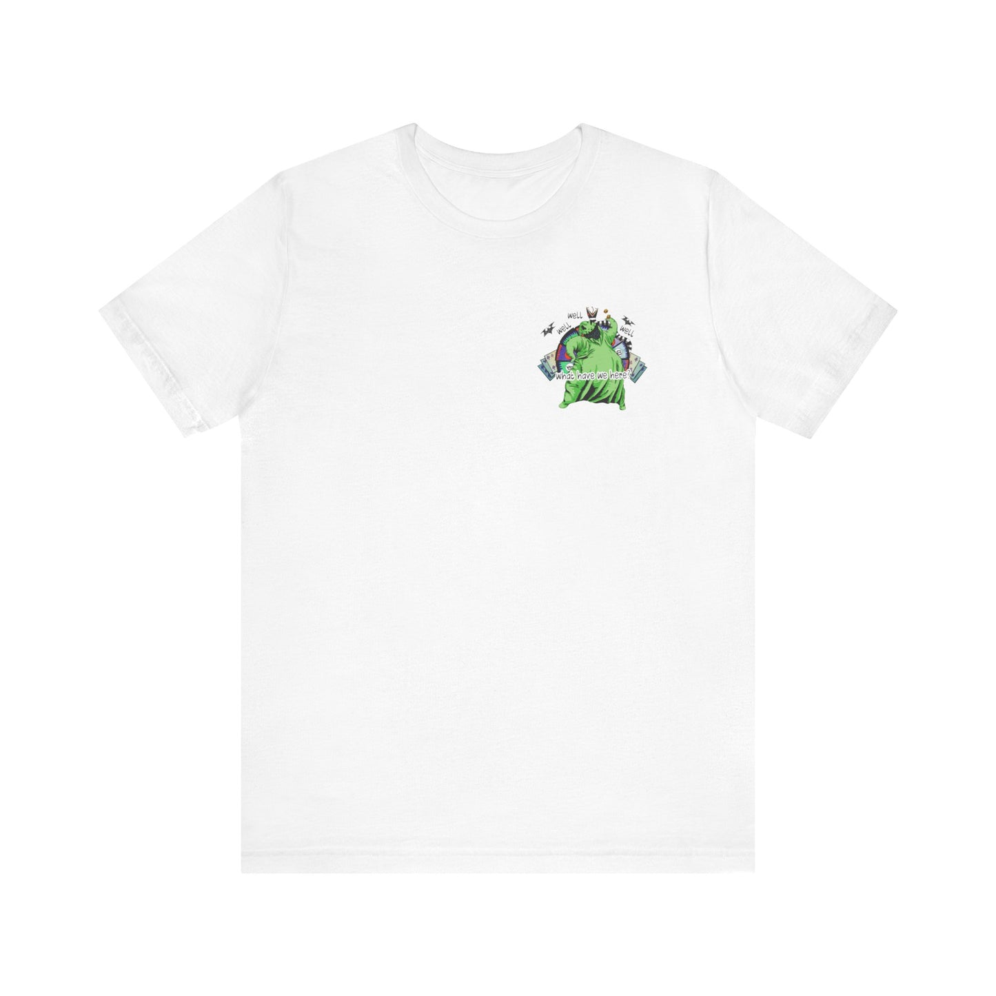 This is Halloween, Lets Oogie Boogie (front and back) Jersey Short Sleeve Tee