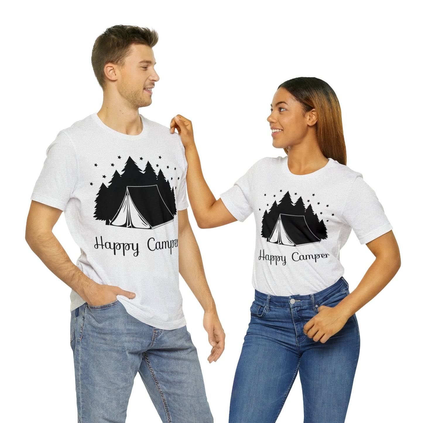 Happy Camper Short Sleeve Tshirt