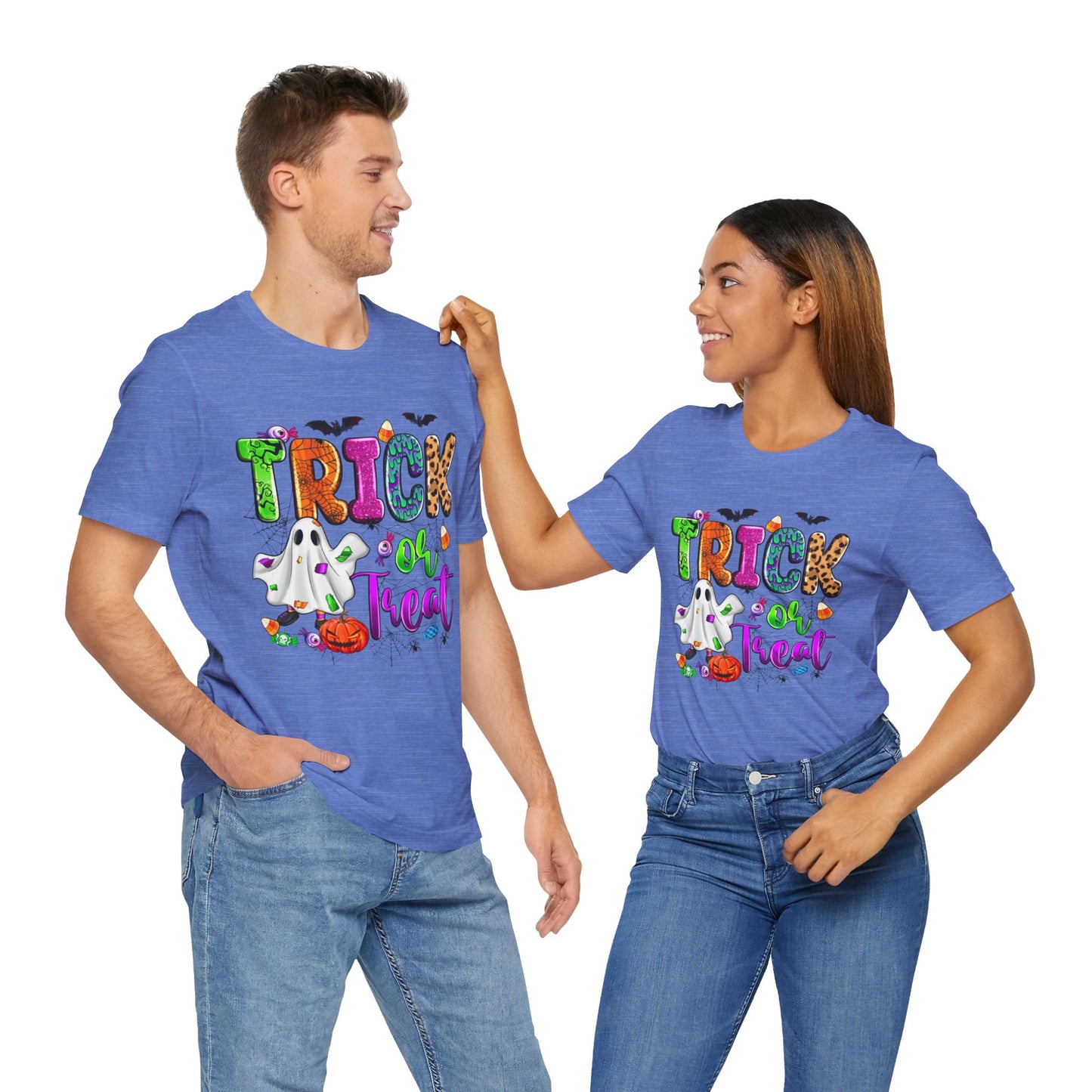 Trick or treat Jersey Short Sleeve Tee