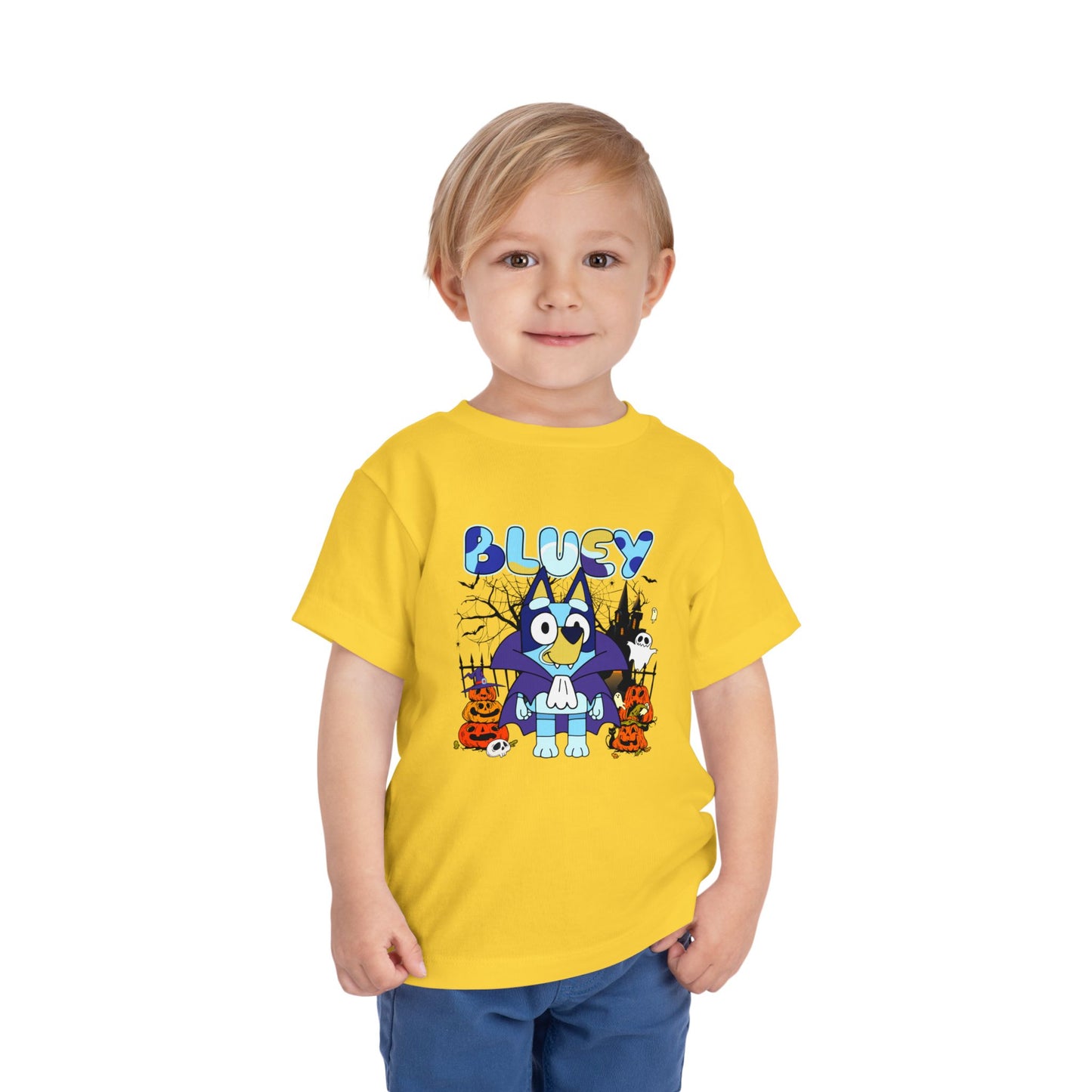 Bluey vampire Toddler Short Sleeve Tee
