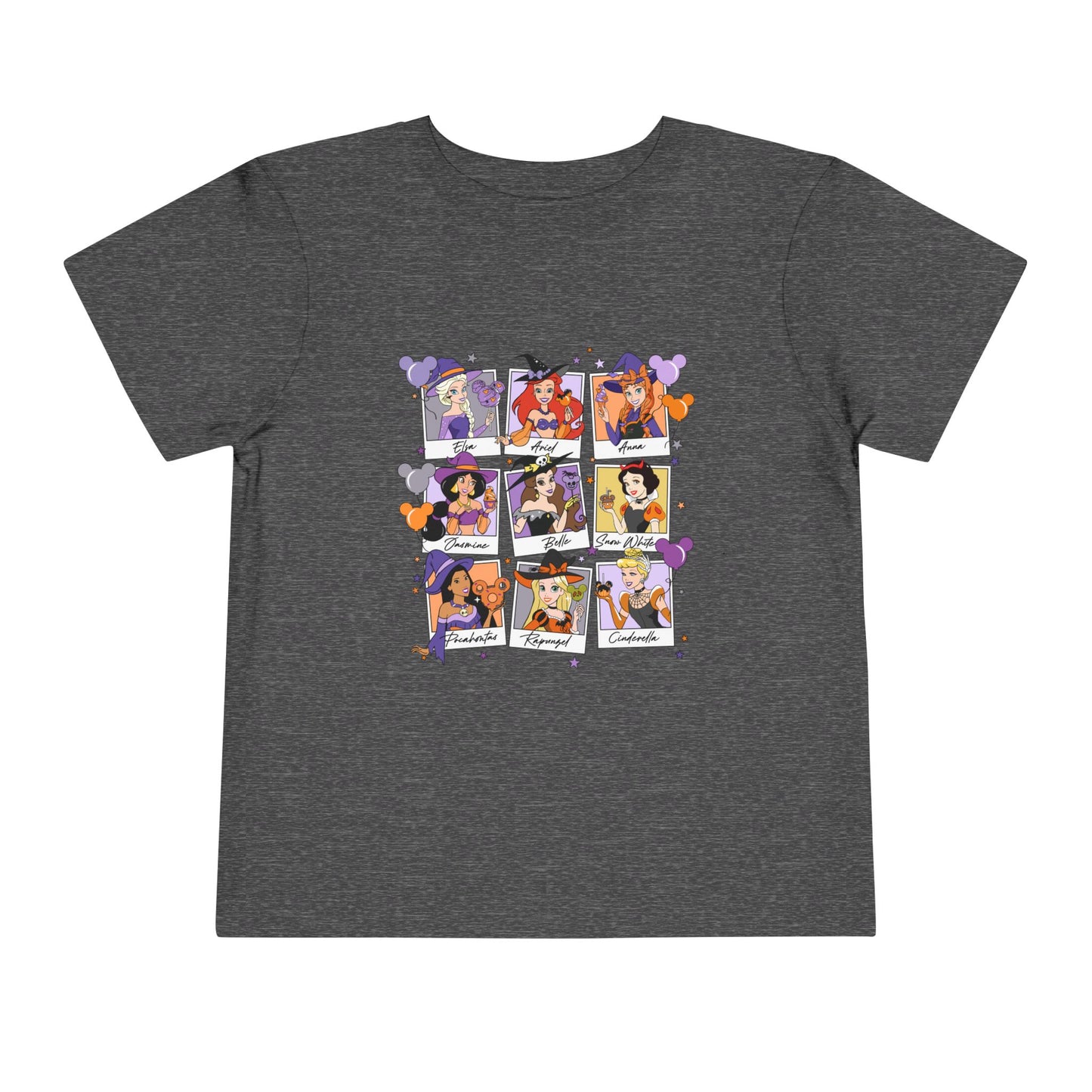 Disney Princess Halloween Toddler Short Sleeve Tee