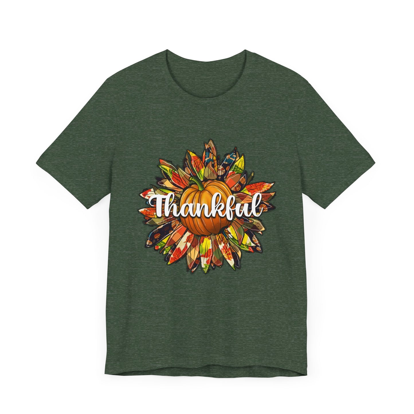 Thankful Sunflower Jersey Short Sleeve Tee
