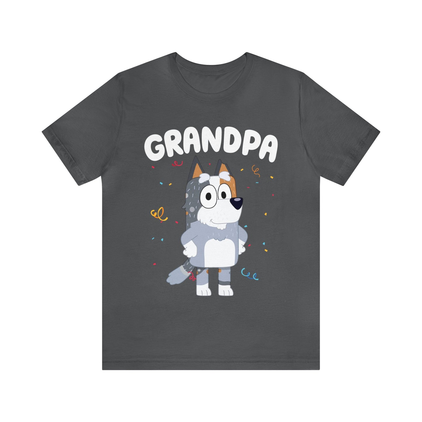 Grandpa Bluey Birthday Short sleeve Tshirt