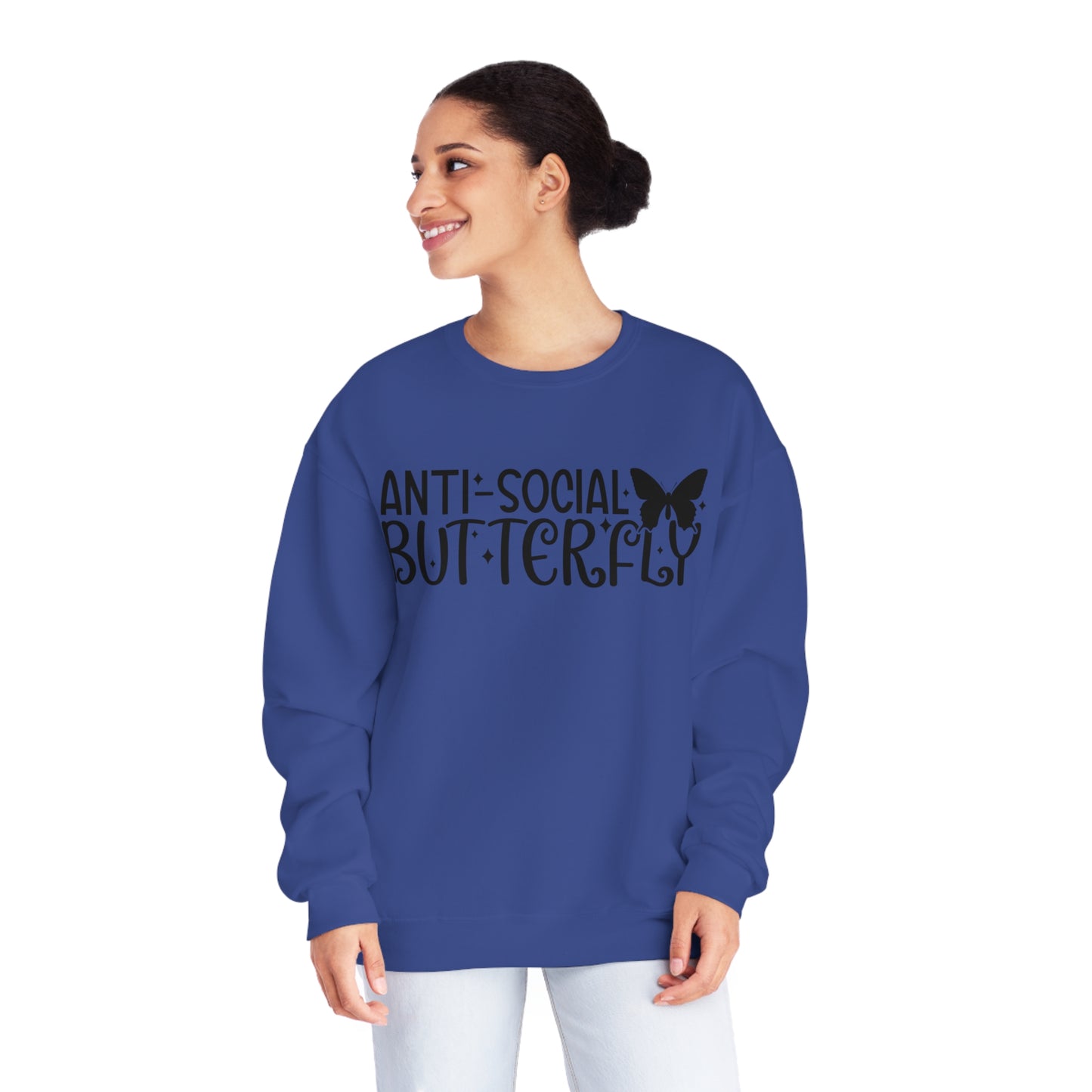 Anti-Social Butterfly Crewneck Sweatshirt
