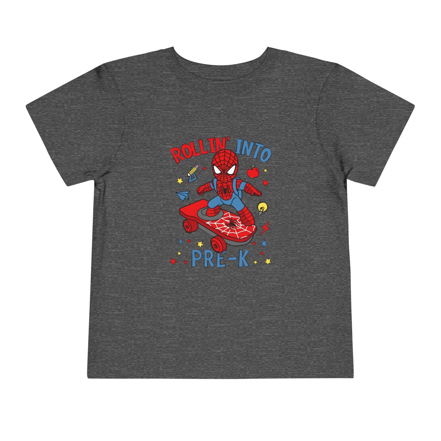 Rollin' Into Pre-K Toddler Short Sleeve Tee