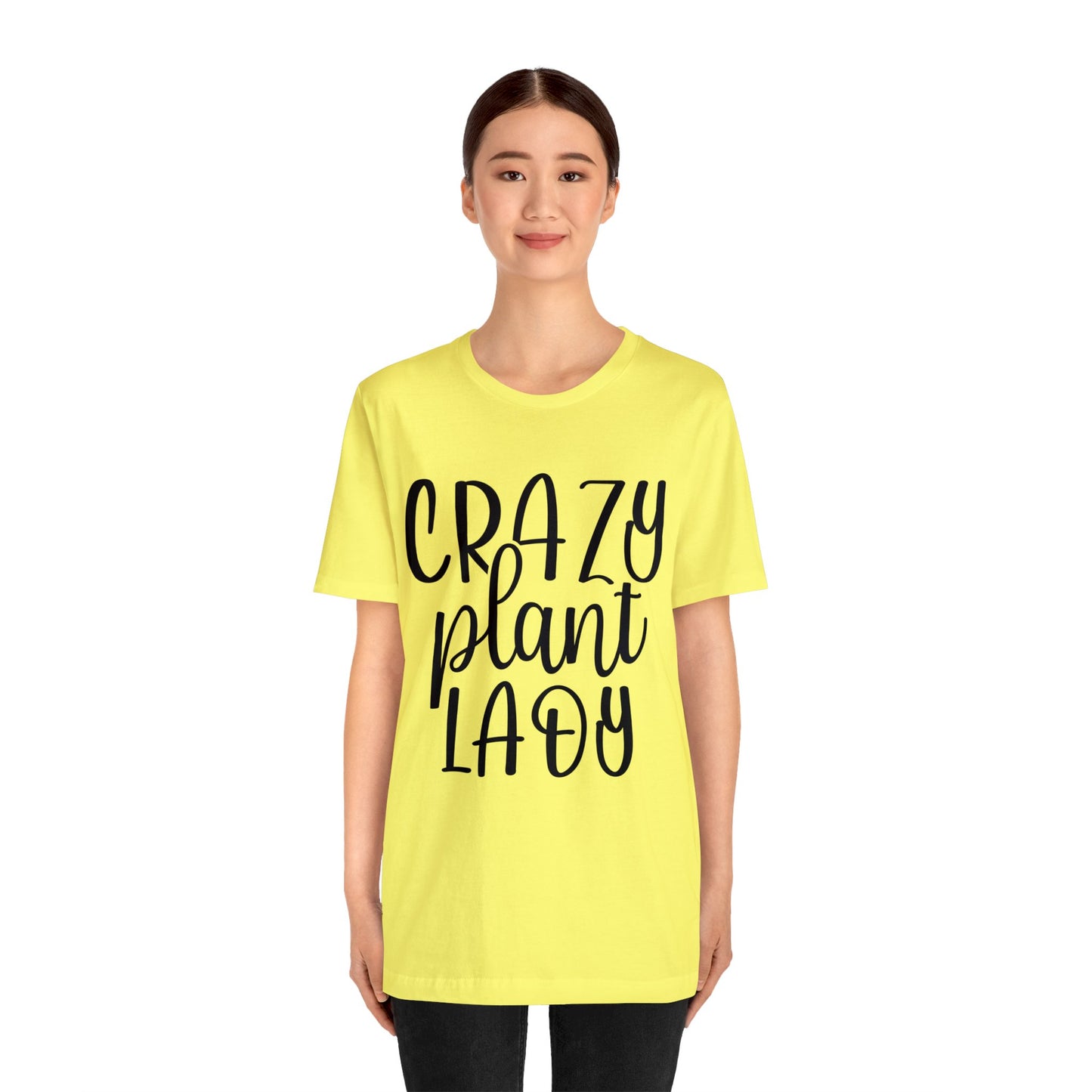 Crazy Plant Lady Short Sleeve Tee