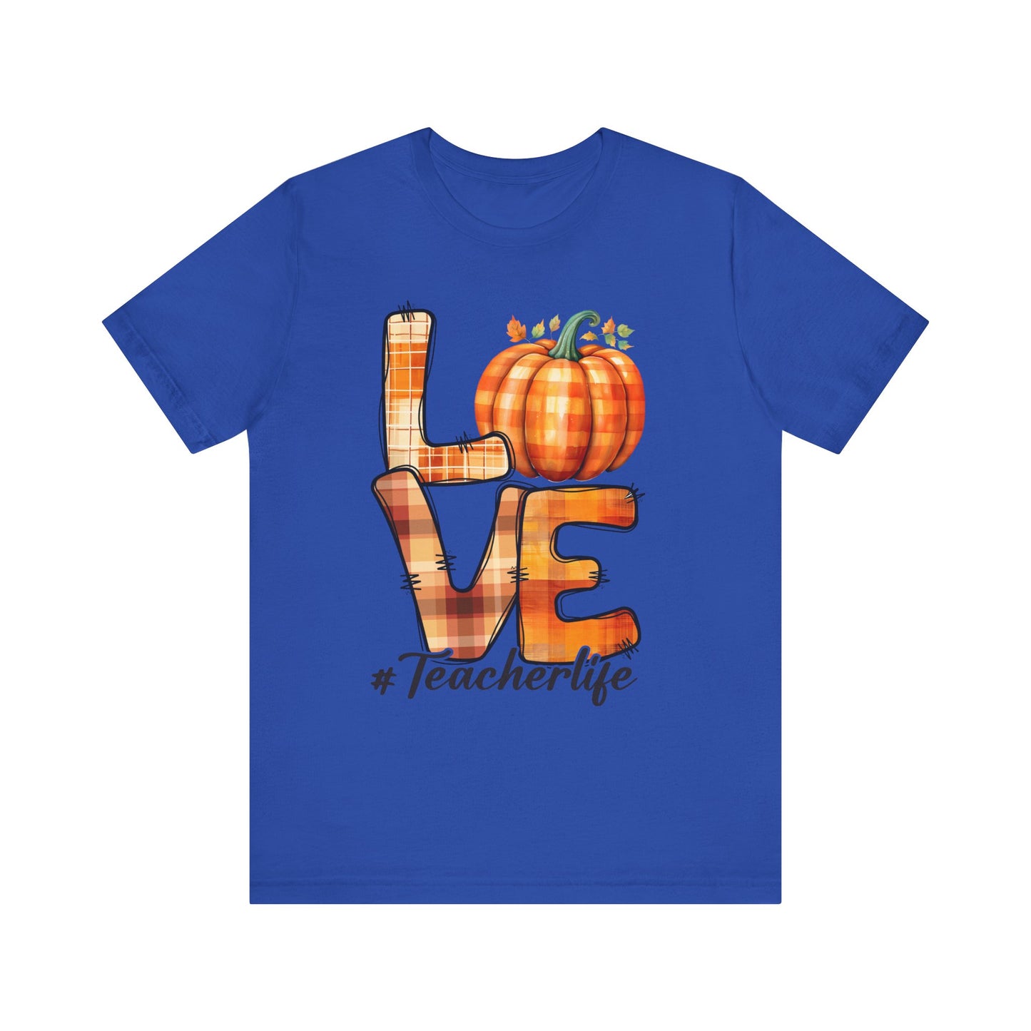 LOVE Teacher Life Jersey Short Sleeve Tee
