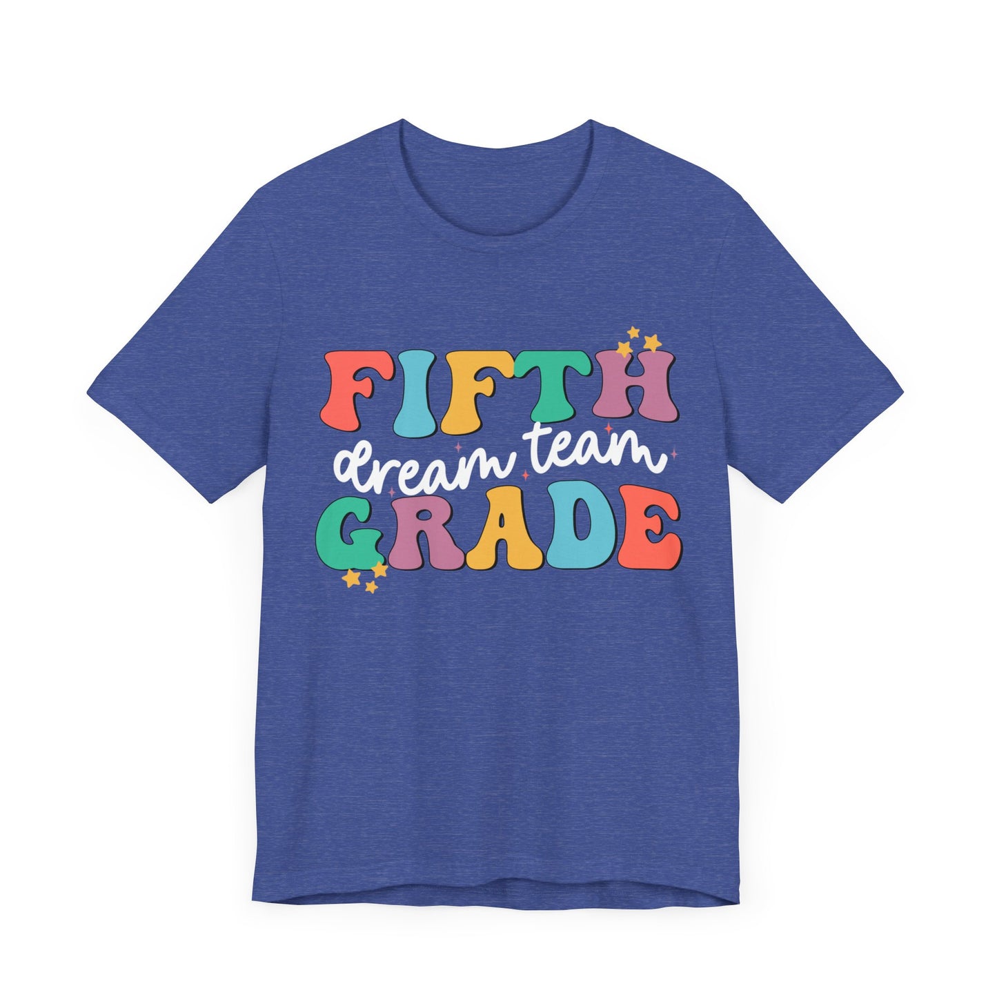 Fifth Grade Dream Team Jersey Short Sleeve Tee