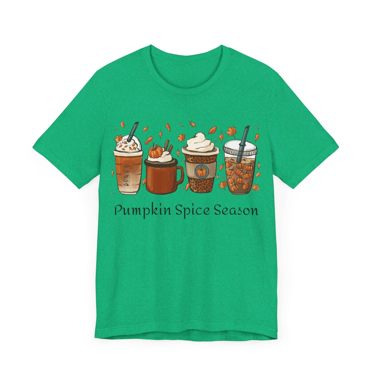 Pumpkin Spice Season Jersey Short Sleeve Tee