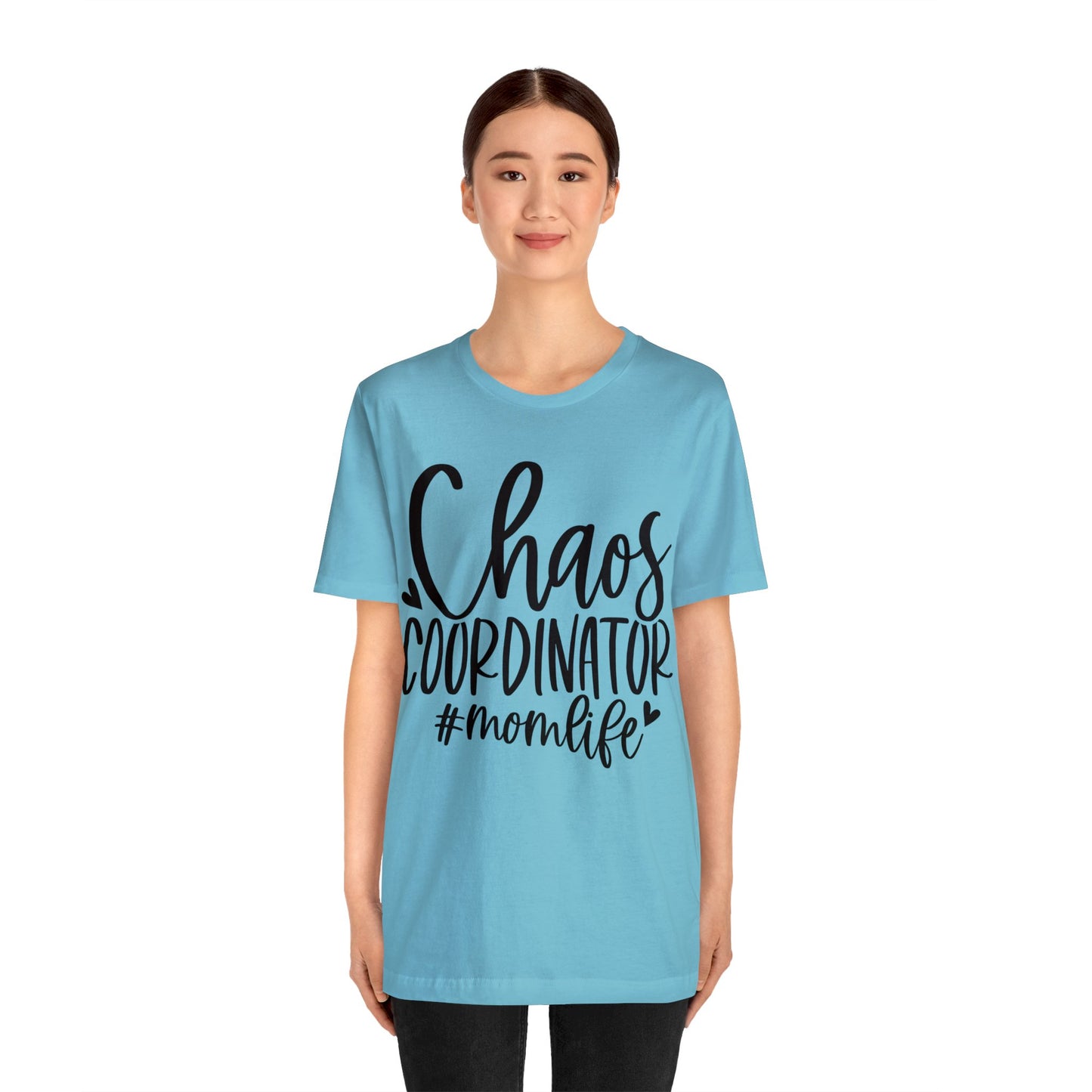 Chaos Coordinator #momlife short sleeve tshirt
