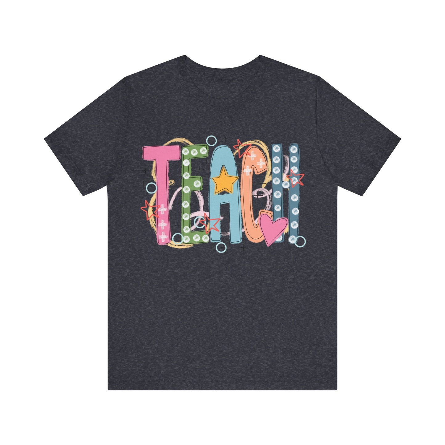 TEACH Jersey Short Sleeve Tee