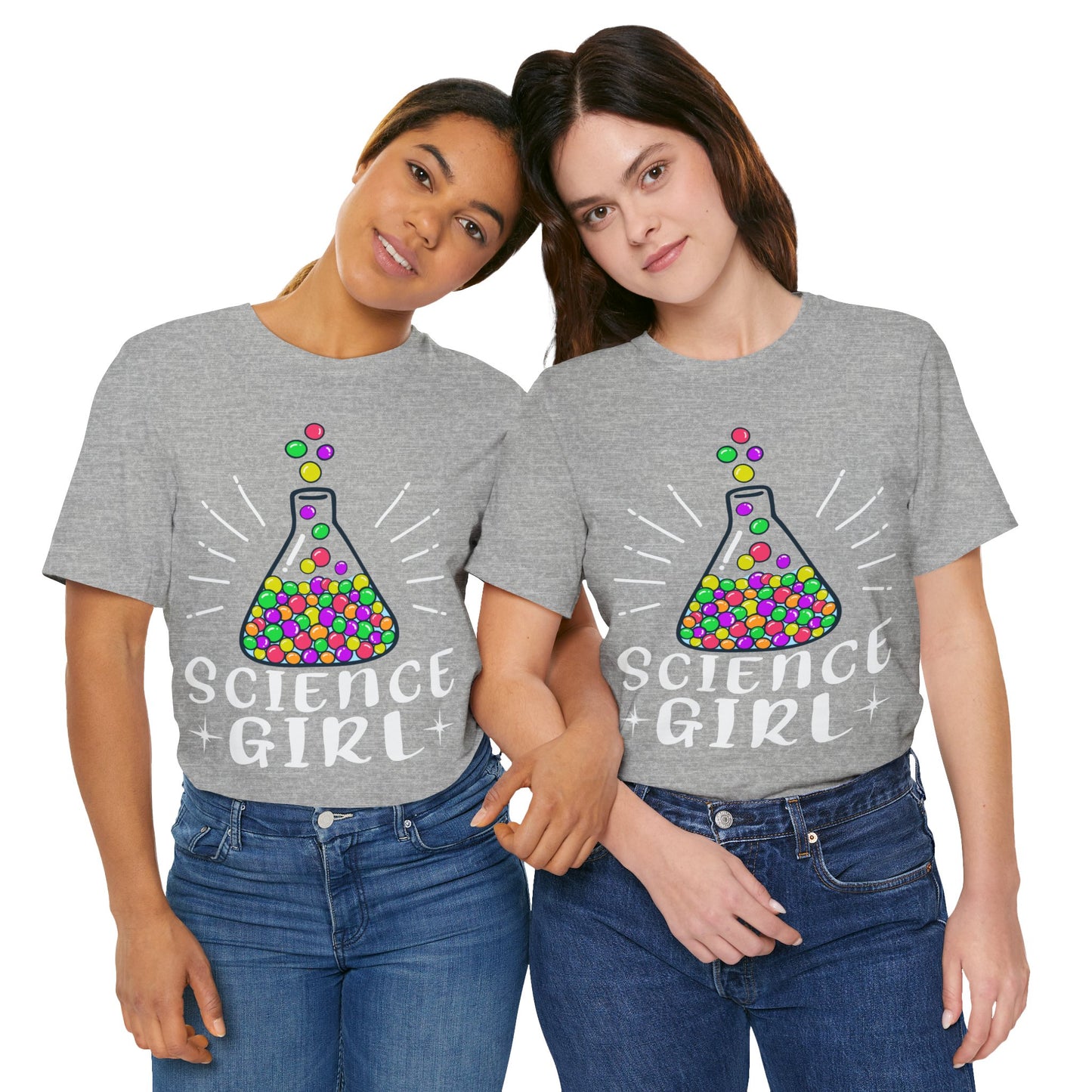 Science Girl Jersey Short Sleeve Tee