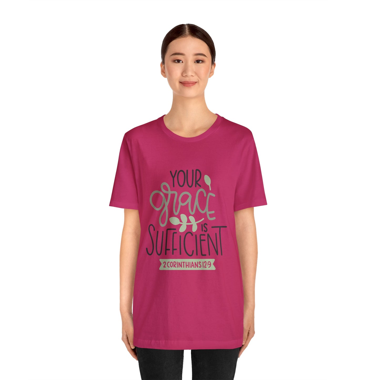 Your Grace Is Sufficient Short Sleeve Tshirt