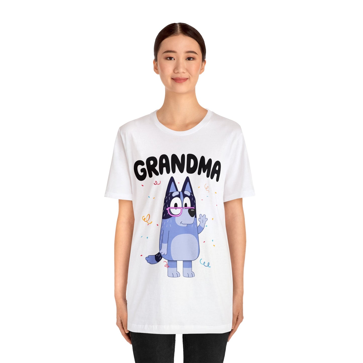 Grandma Bluey Birthday short sleeve Tshirt