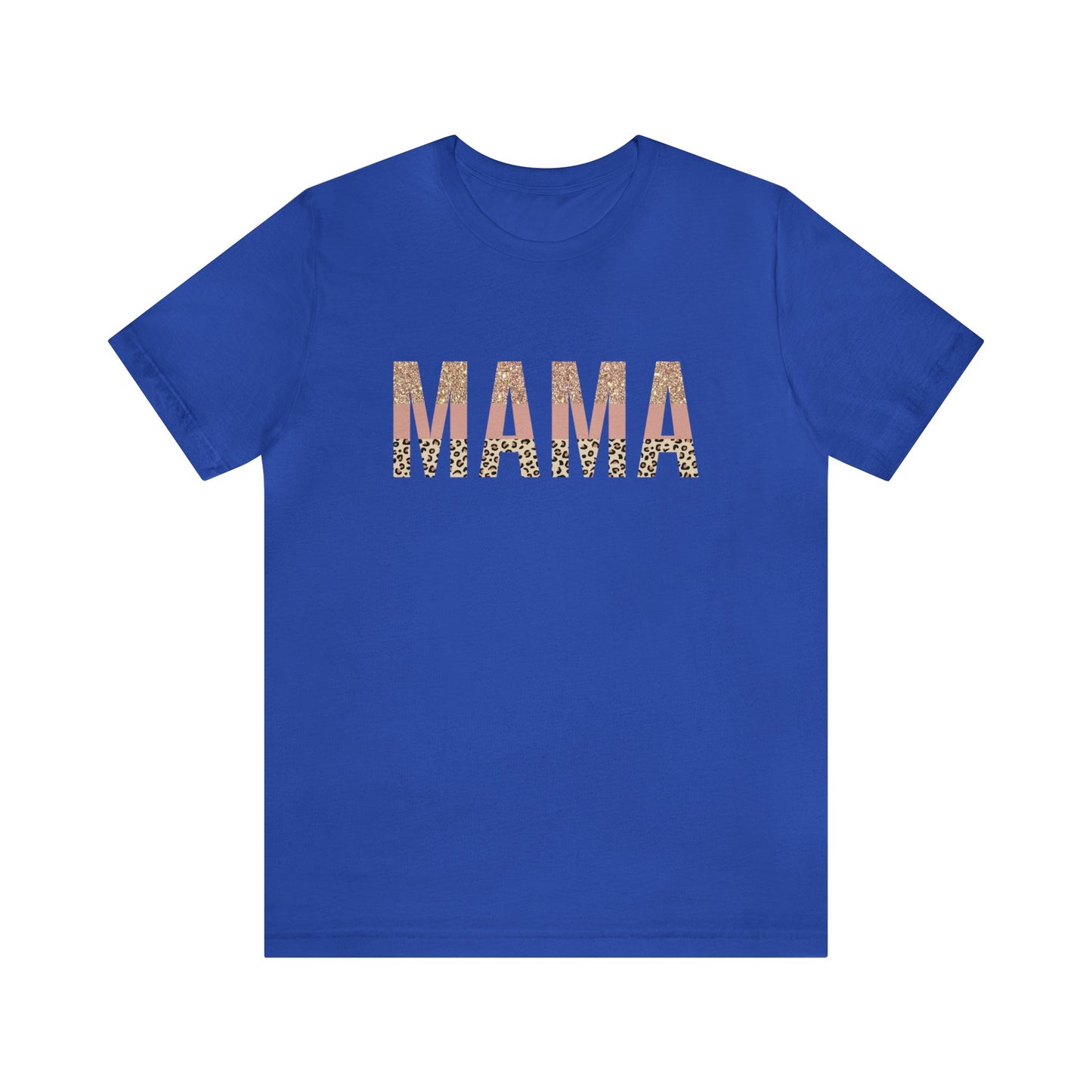 MAMA Leopard print short sleeve tshirt