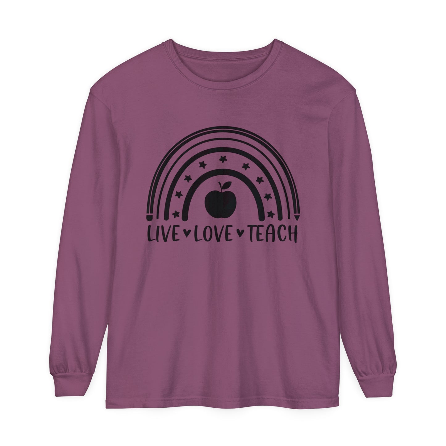 Live Love Teach Long Sleeve T-Shirt