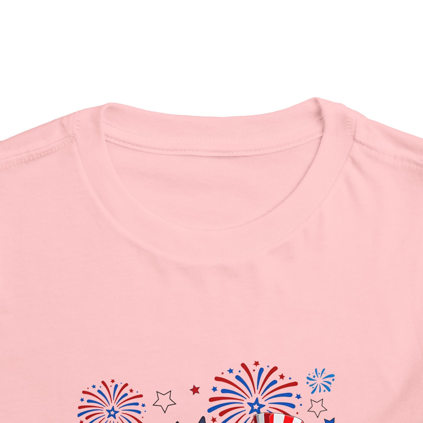 Red, White & Bluey Toddler Short Sleeve Tee
