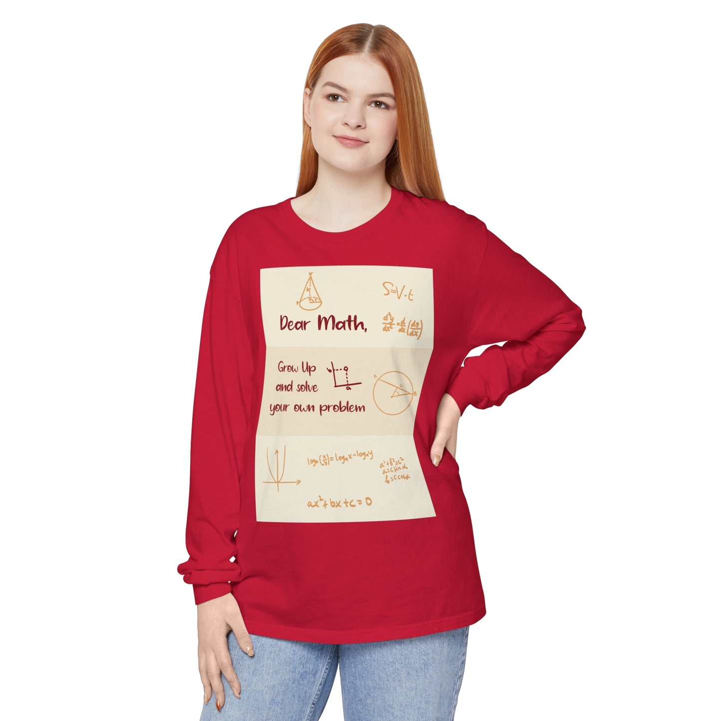 Dear Math Long Sleeve T-Shirt