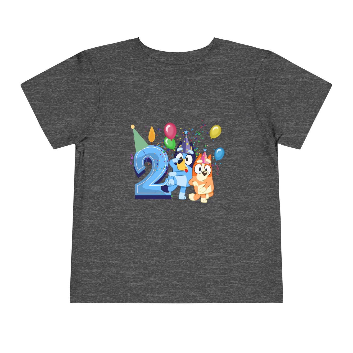 2nd Birthday Toddler Short Sleeve Tee