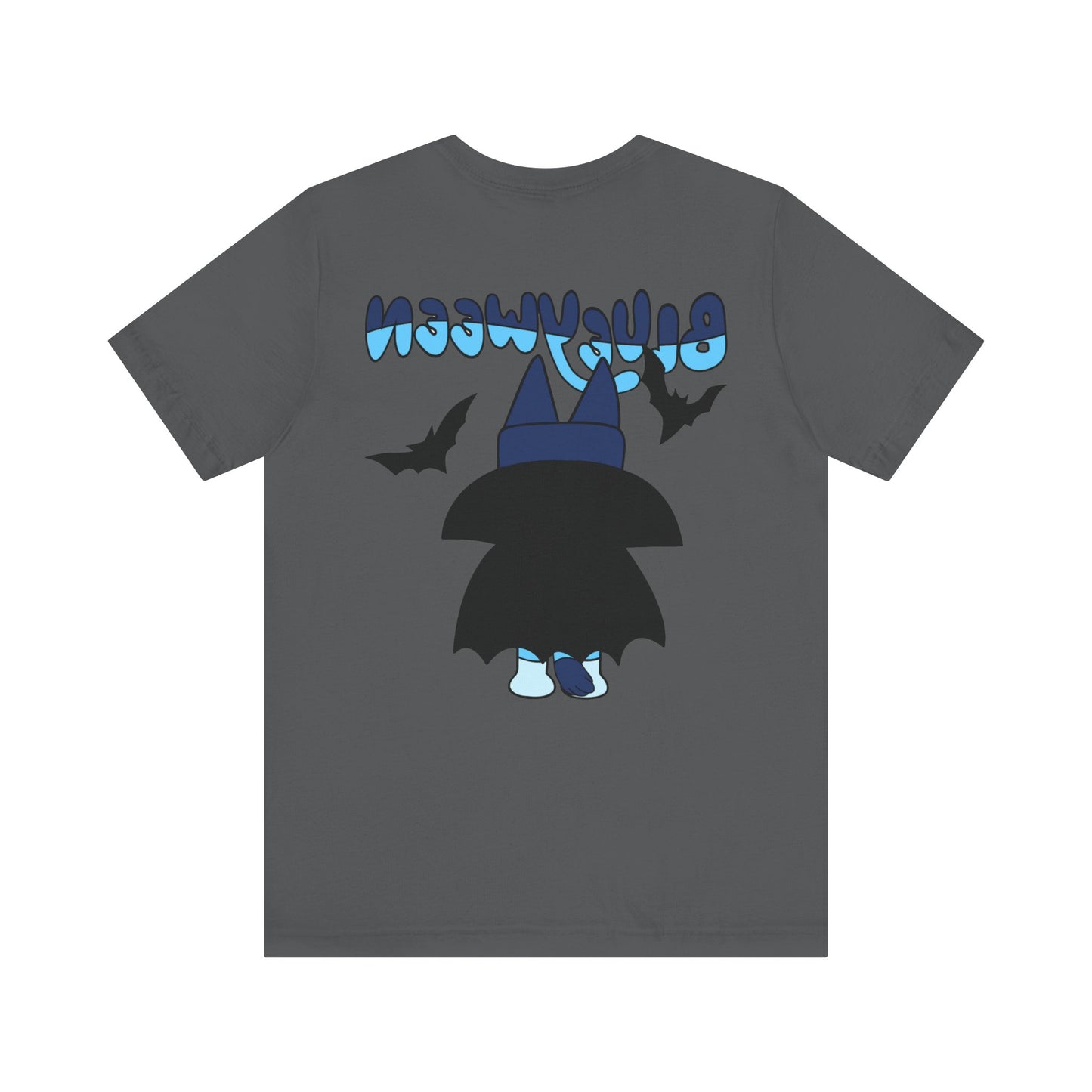 Blueyween "Blue Vampire" (front and back) Jersey Short Sleeve Tee