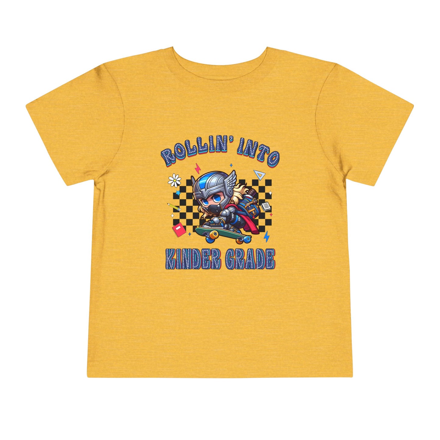 THOR - Rollin' Into Kinder Grade Toddler Short Sleeve Tee
