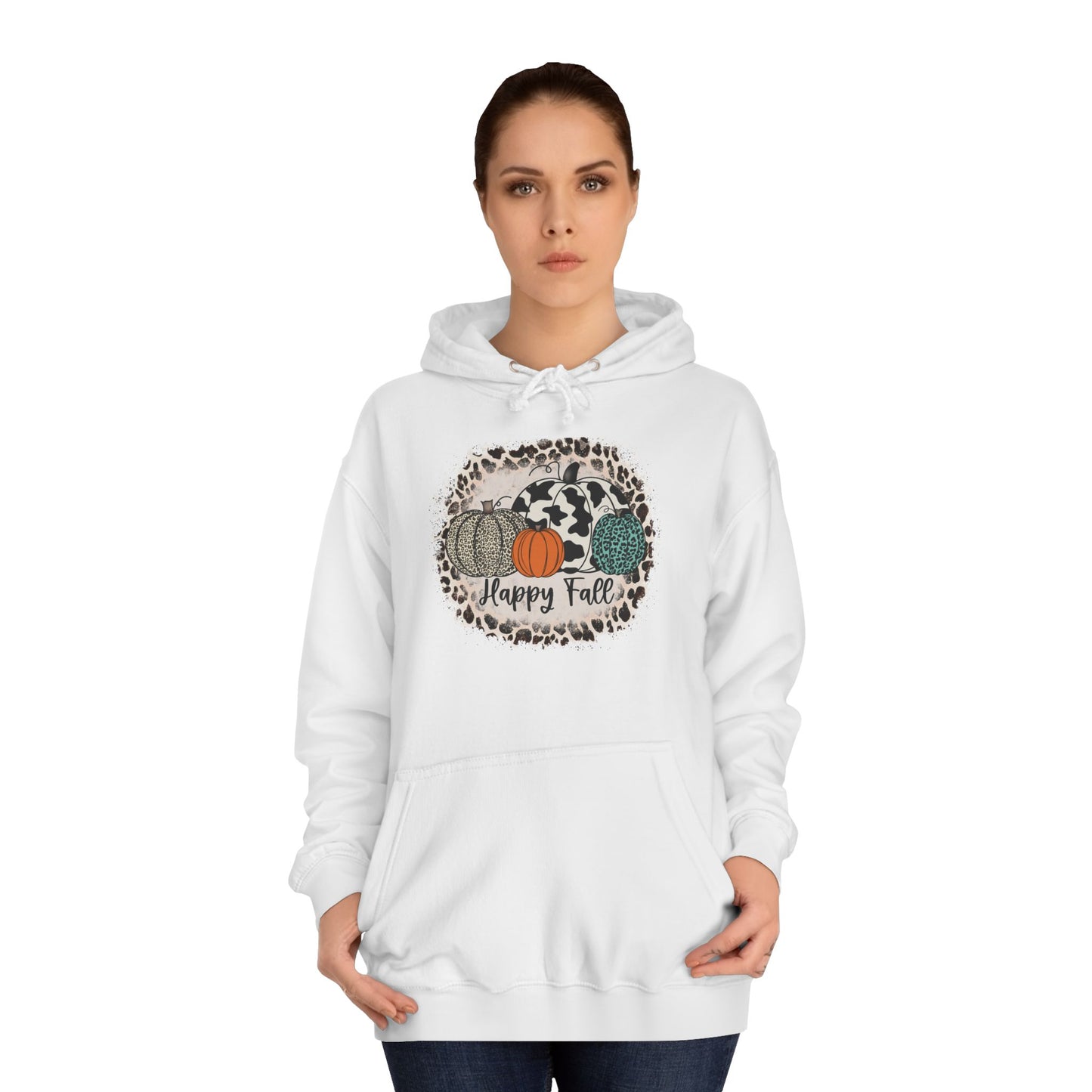 Happy Fall College Hoodie