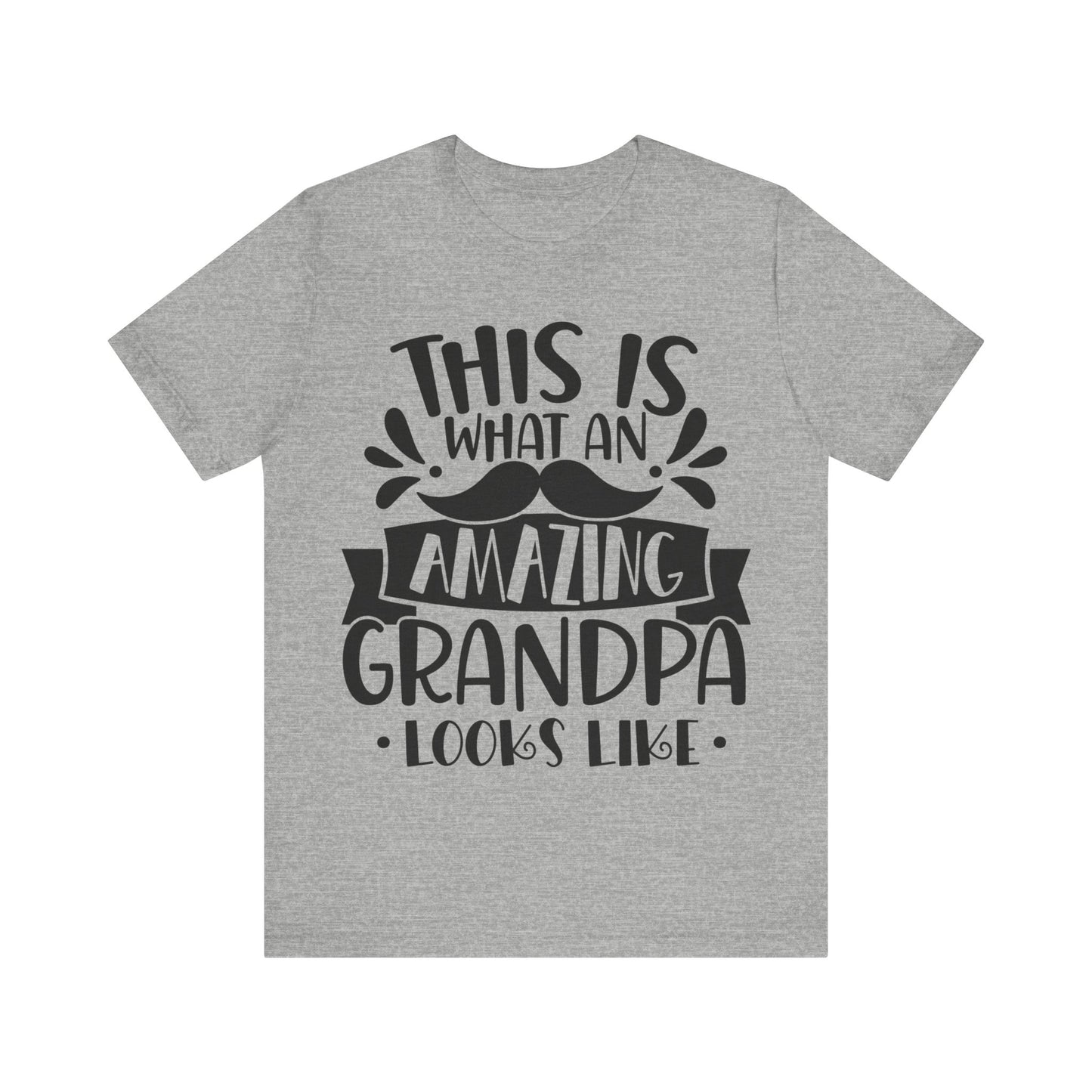 This is What an Amazing Grandpa Looks Like Jersey Short Sleeve Tee