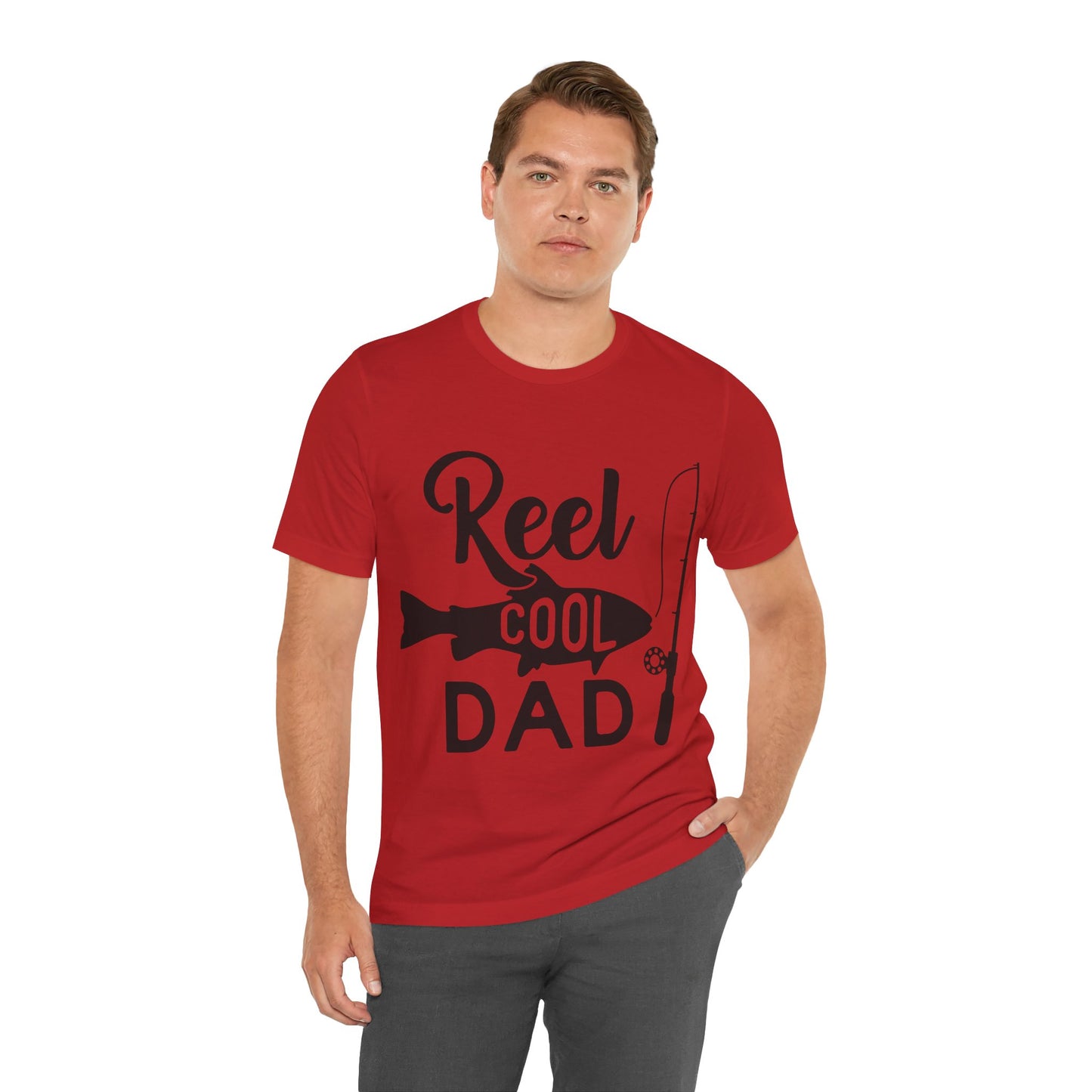 Reel Cool Dad Jersey Short Sleeve Tee