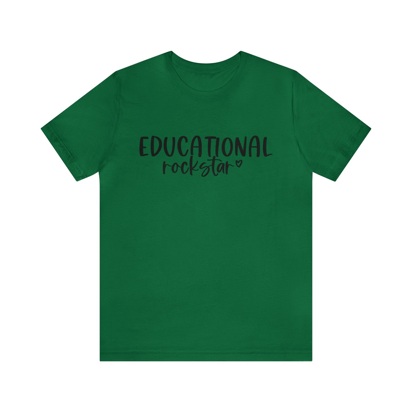 Educational rockstar Short sleeve Tshirt