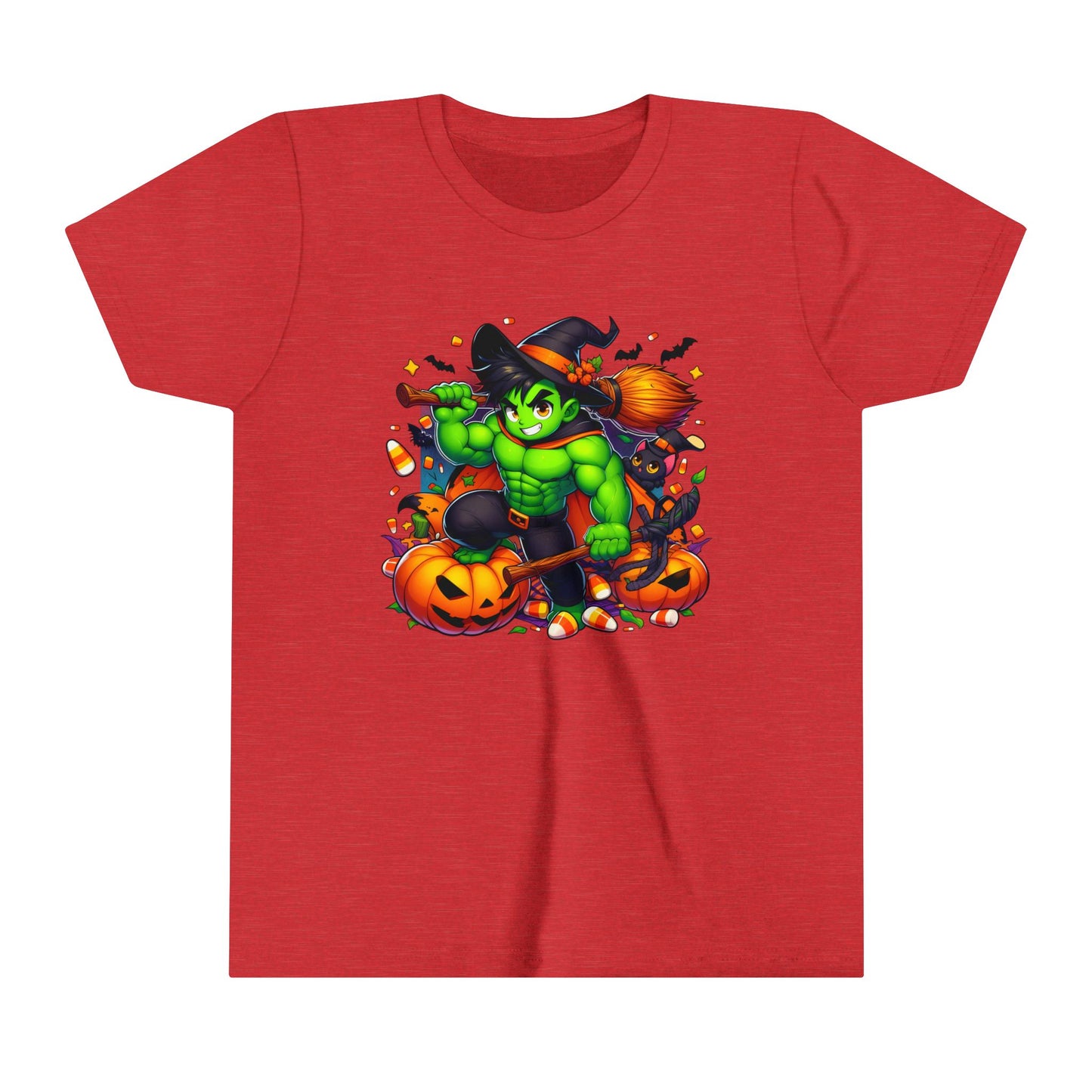 Hulk Halloween Youth Short Sleeve Tee