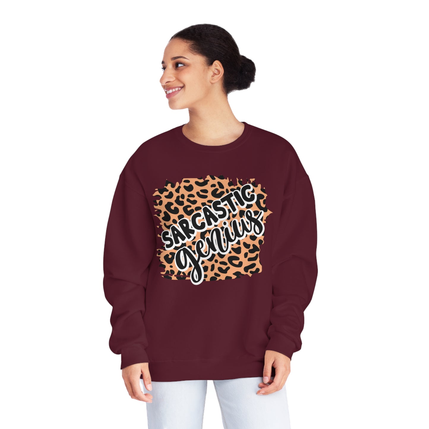 Sarcastic Genius Crewneck Sweatshirt