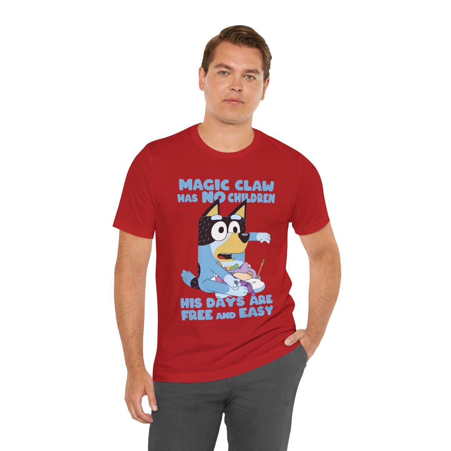 Magic claw has no children Short Sleeve Tee