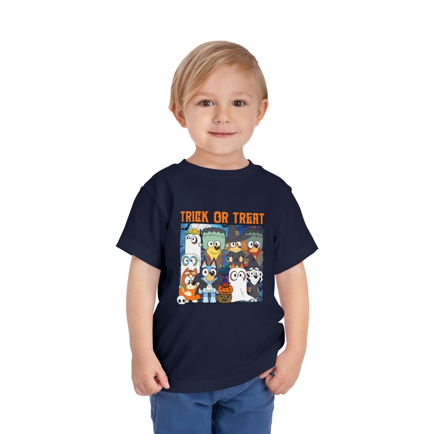 Trick or Treat Toddler Short Sleeve Tee