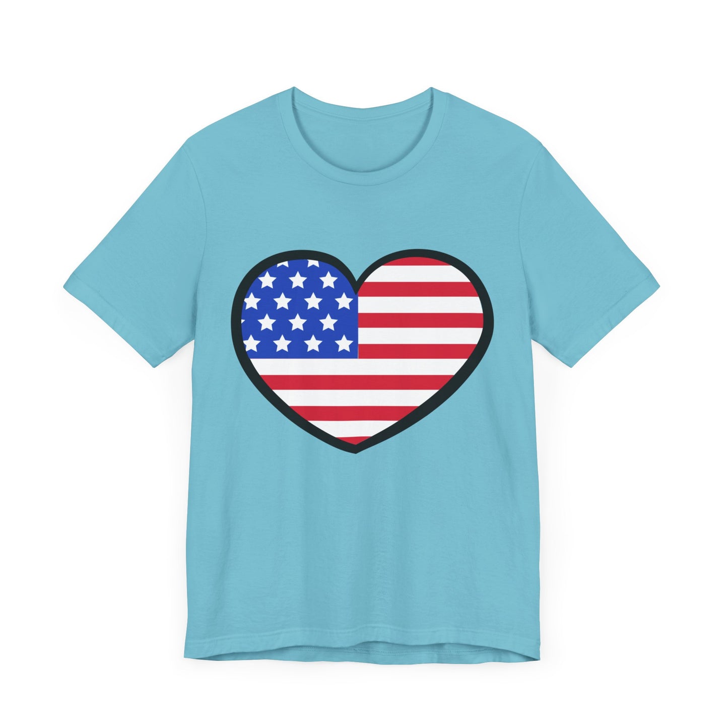 American Heart Jersey Short Sleeve Tee