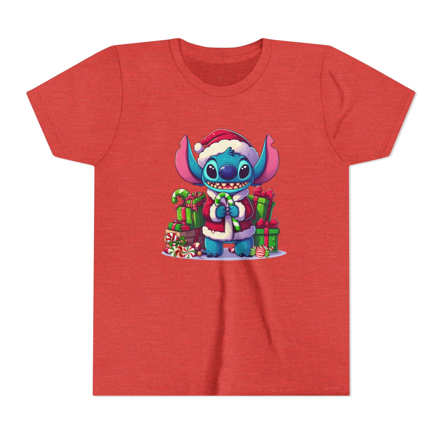 Christmas-Stitch Youth Short Sleeve Tee
