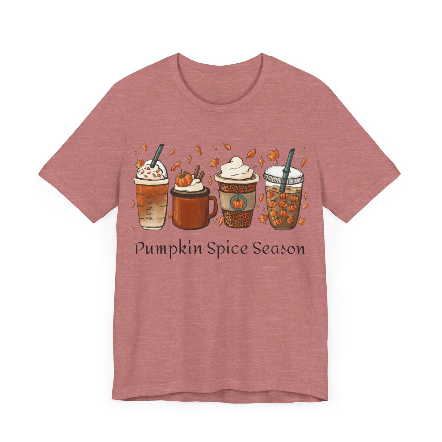 Pumpkin Spice Season Jersey Short Sleeve Tee