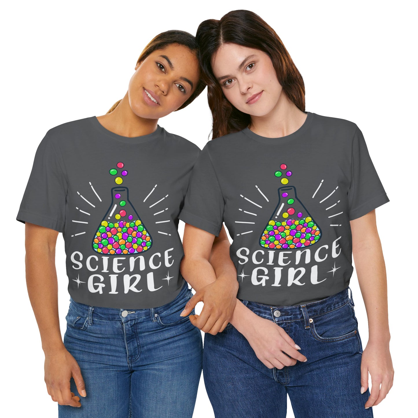 Science Girl Jersey Short Sleeve Tee