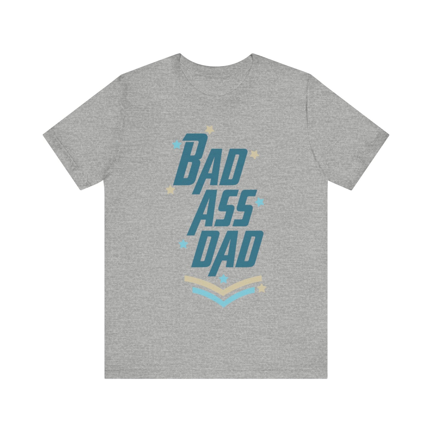 Bad Ass Dad Jersey Short Sleeve Tee