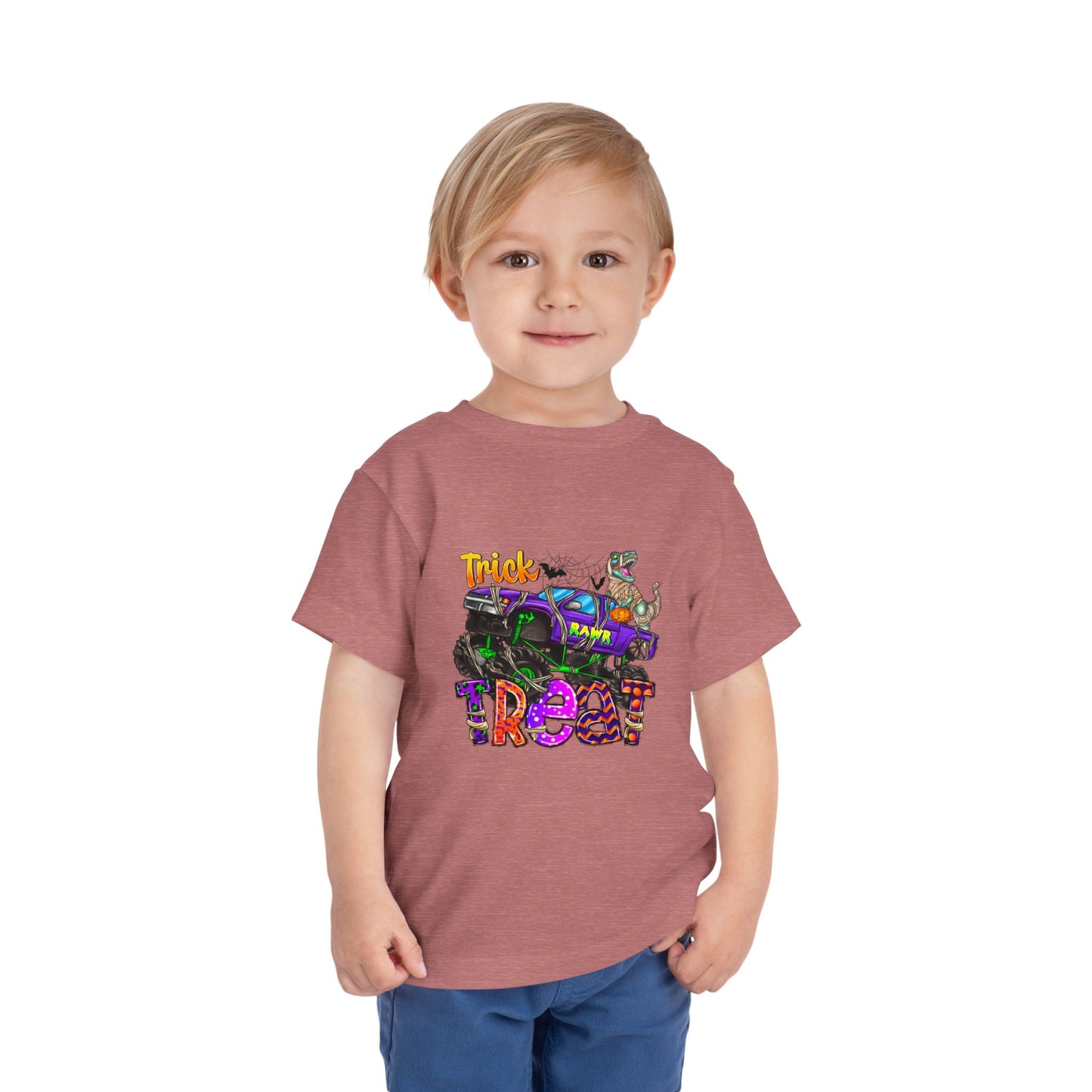 Trick rawr Treat Toddler Short Sleeve Tee