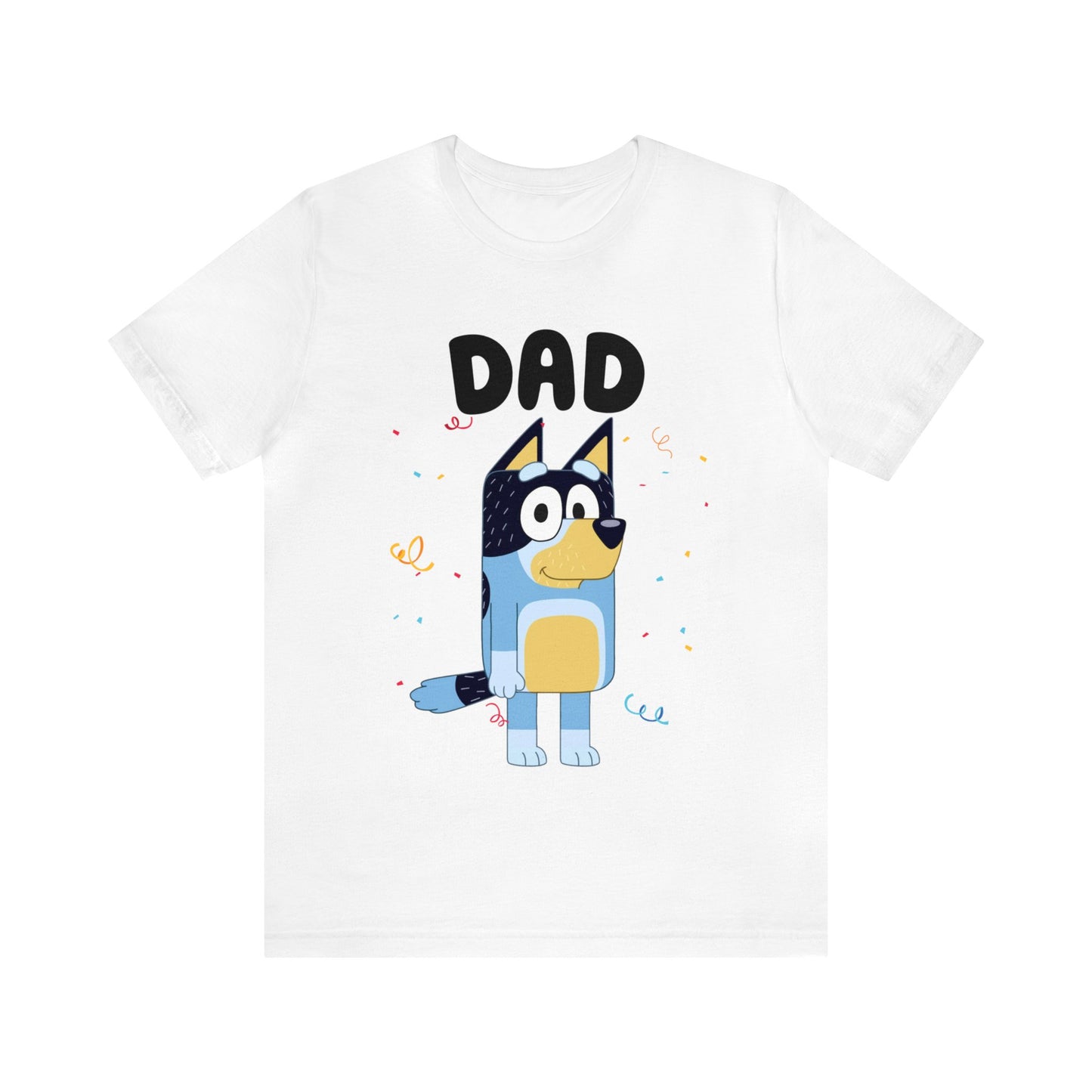 Dad Bluey Birthday Short sleeve Tshirt