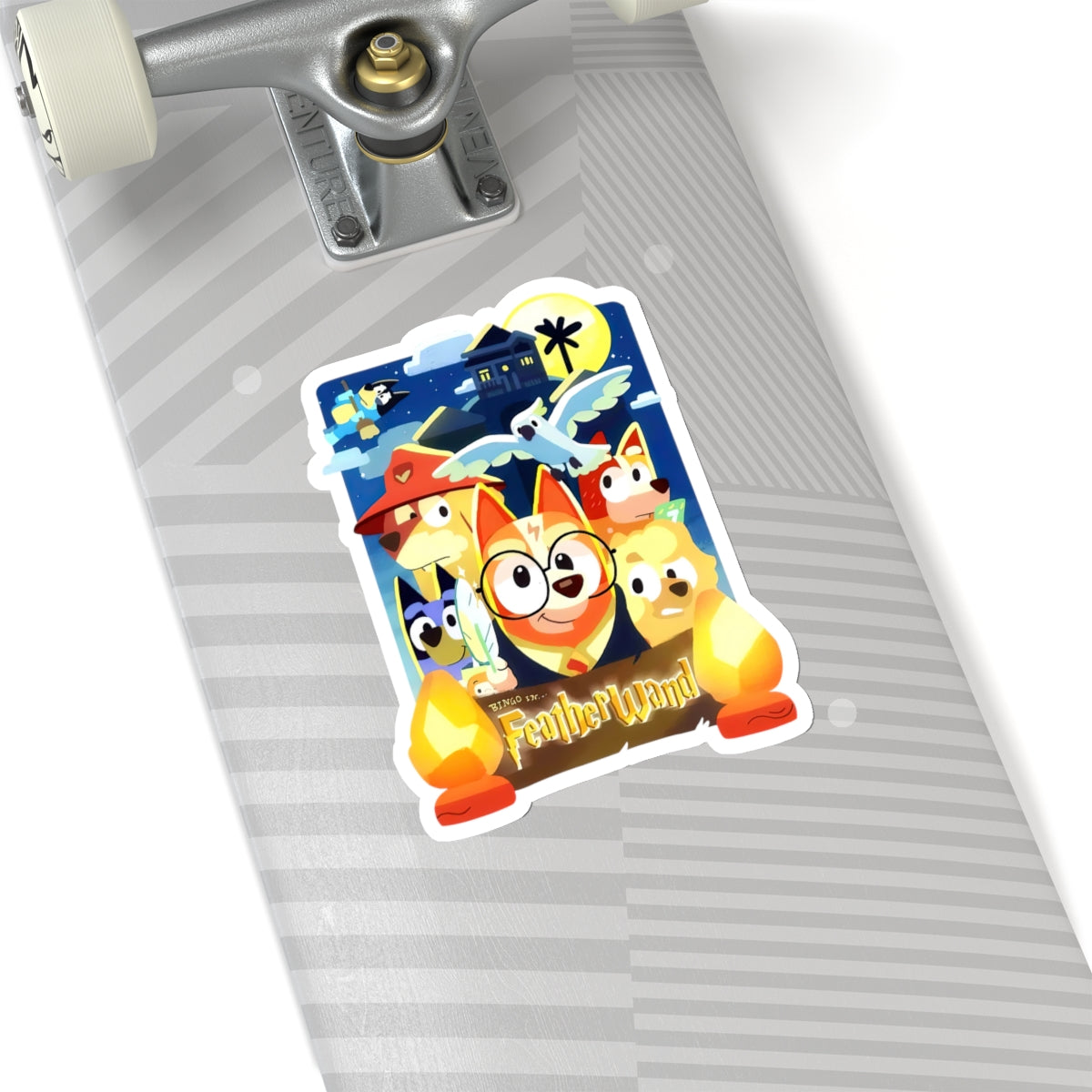 Featherwand Kiss-Cut Stickers