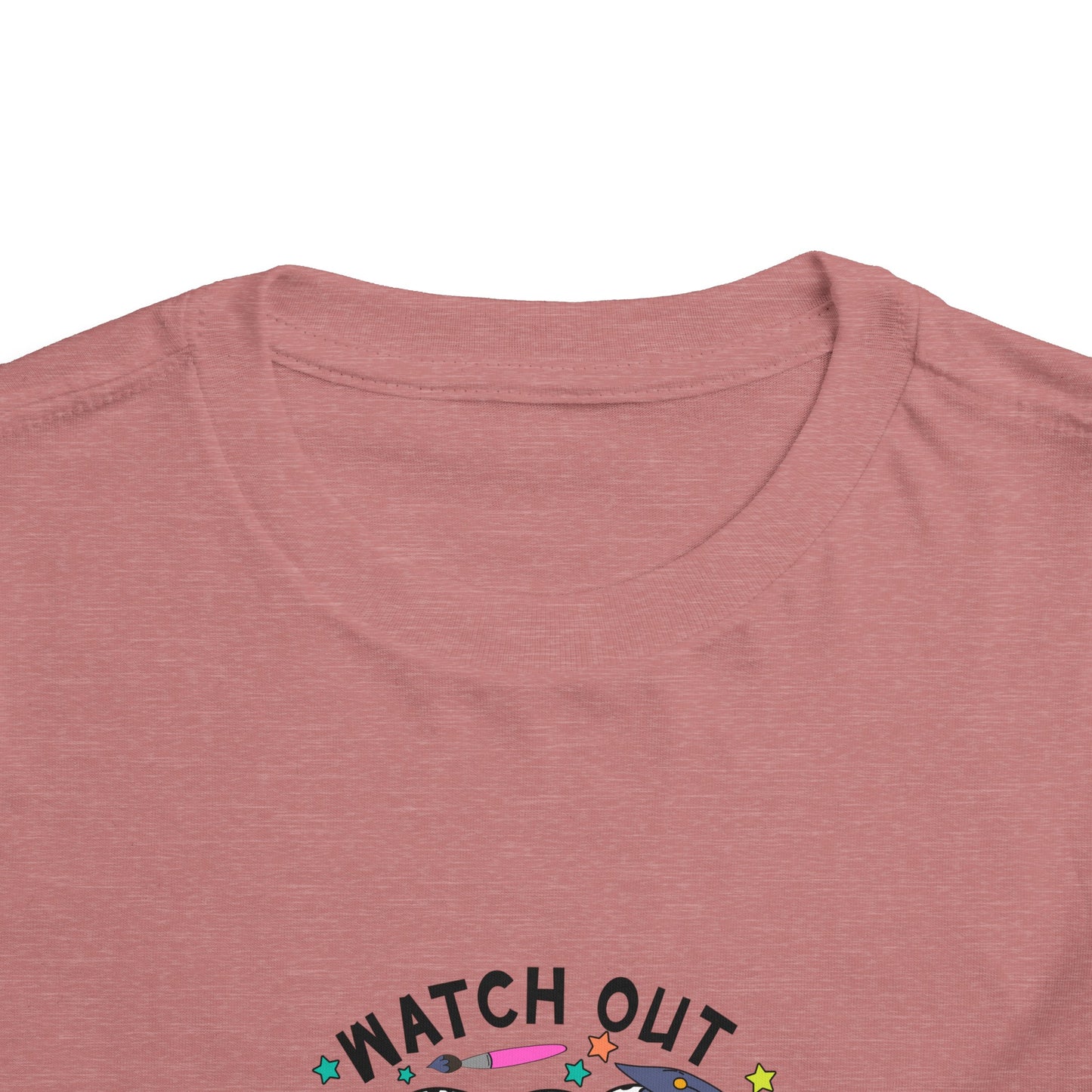 Watch Out Preschool Here I Come Toddler Short Sleeve Tee