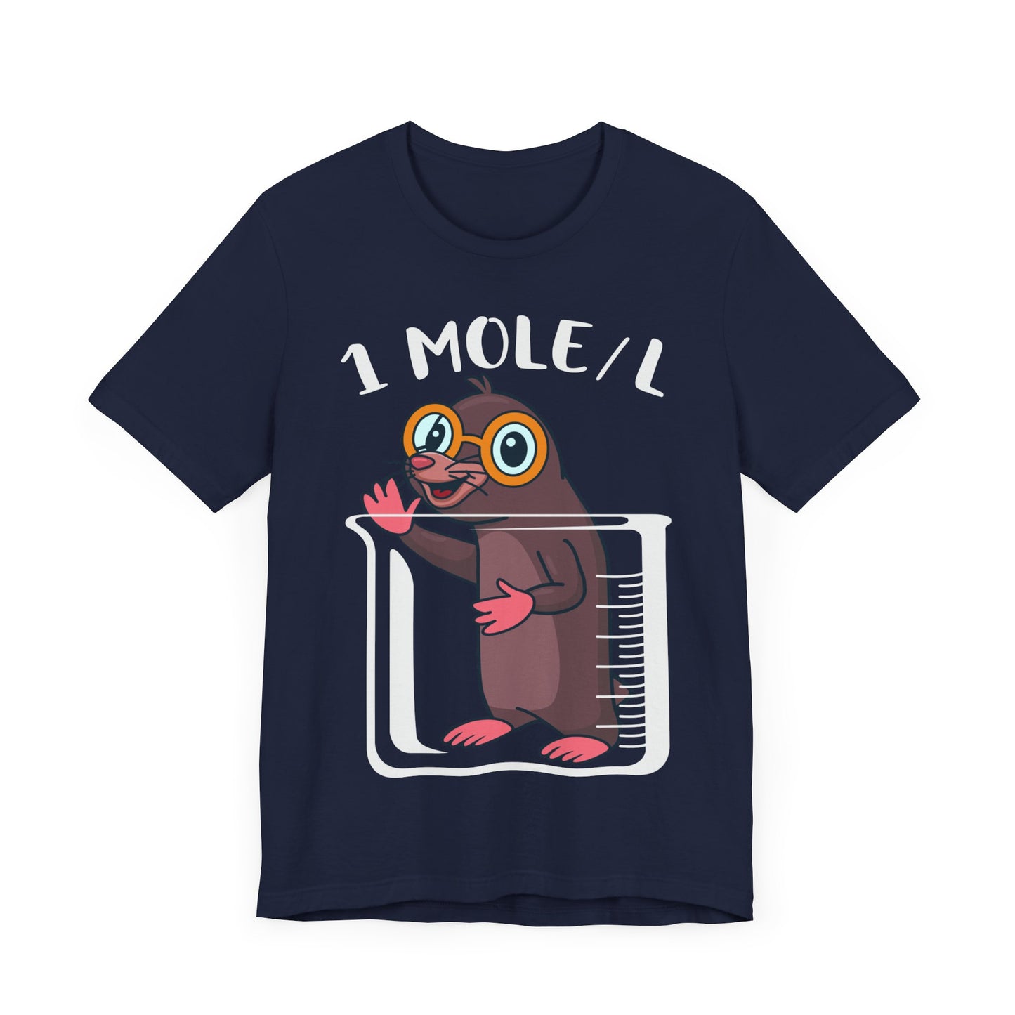 1 Mole/L Jersey Short Sleeve Tee