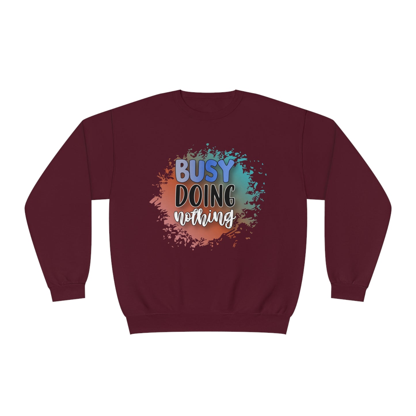 Busy Doing Nothing Crewneck Sweatshirt