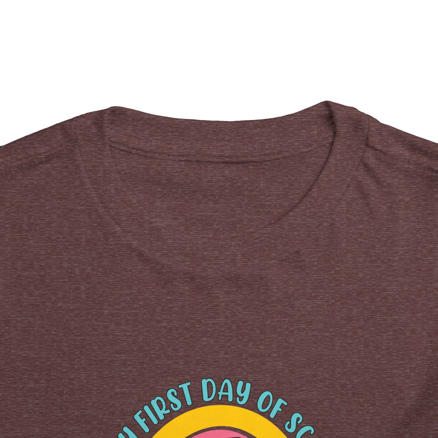 Happy First Day of School - Kindergarten Toddler Short Sleeve Tee