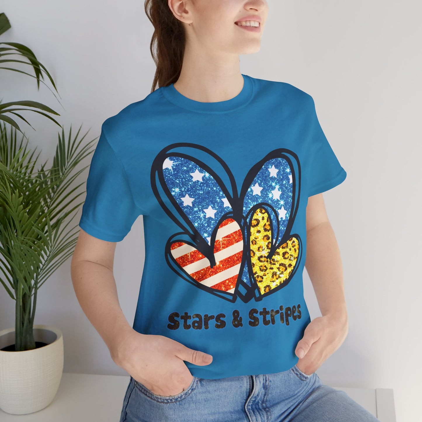 Stars and Stripes Short Sleeve Tee