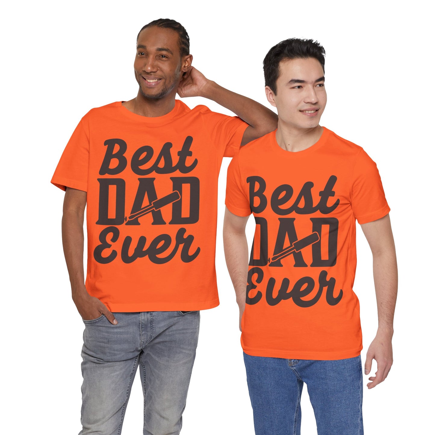 Best Dad Every Jersey Short Sleeve Tee