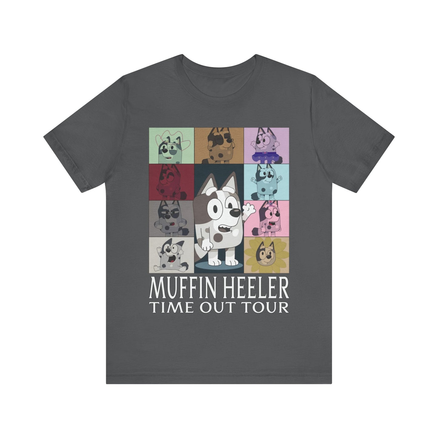 Muffin Heeler Time Out Tour Jersey Short Sleeve Tee